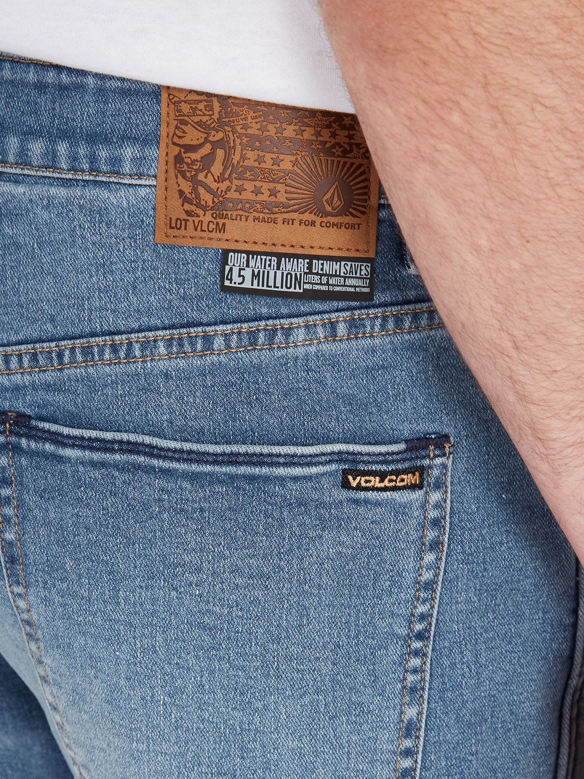 Volcom Modown Denim Jeans – Old Town Indigo