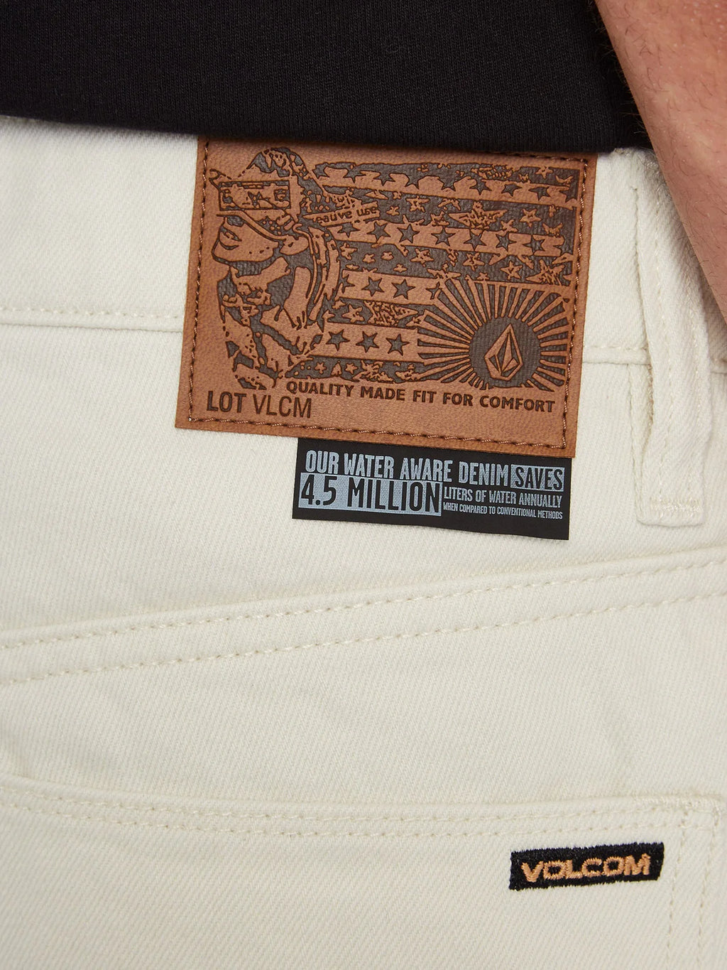 Vaqueros Volcom Modown Tapered Denim - Whitecap Grey