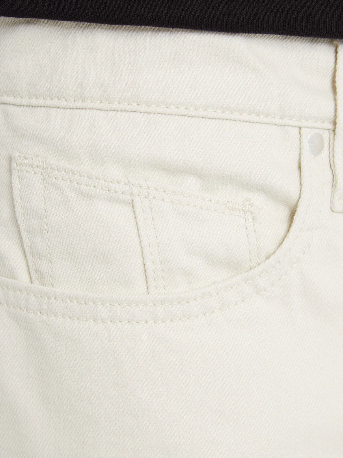 Volcom Modown Tapered Denim Jeans - Whitecap Gris