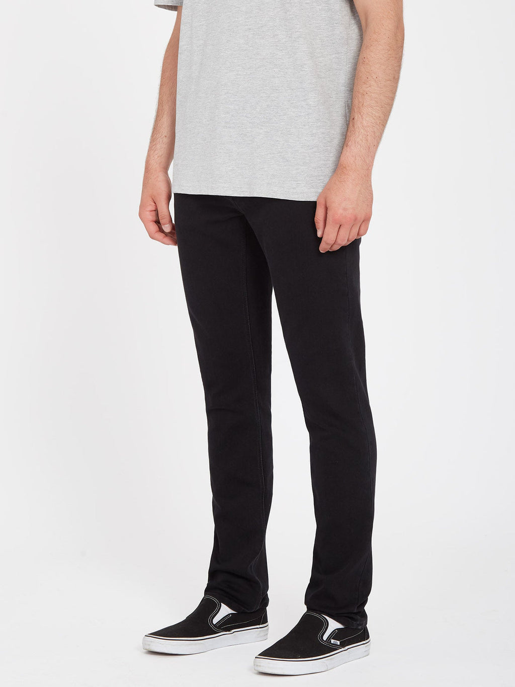 Pantalon fuselé Volcom Solver - Black Out