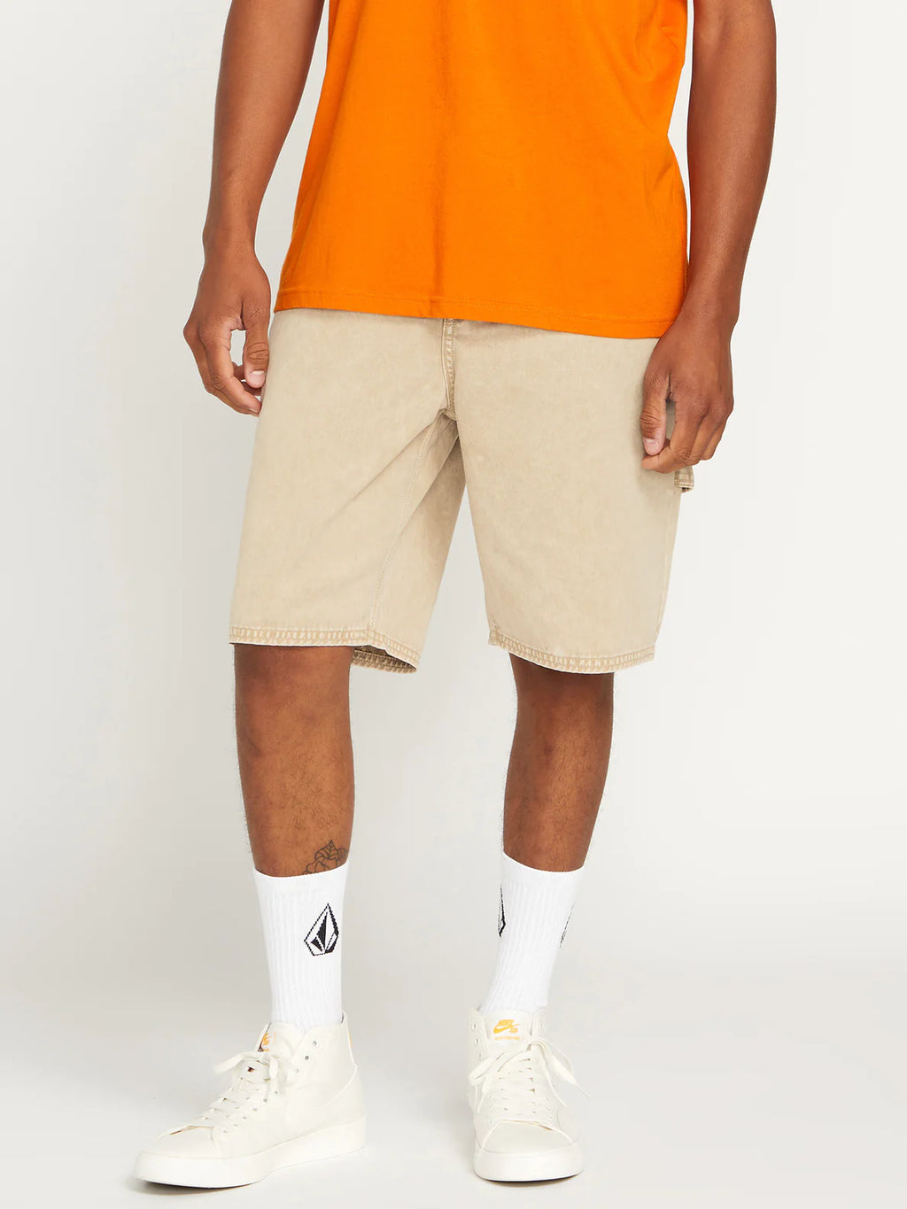 Pantalón Corto Volcom Kraftsman Denim Shorts - Almond