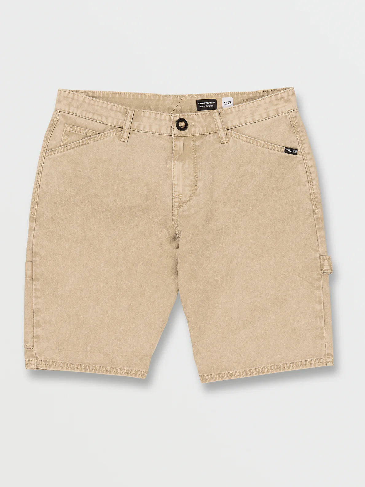 Pantalón Corto Volcom Kraftsman Denim Shorts - Almond | Pantalones cortos de Hombre | Todos los pantalones de hombre | Volcom Shop | surfdevils.com
