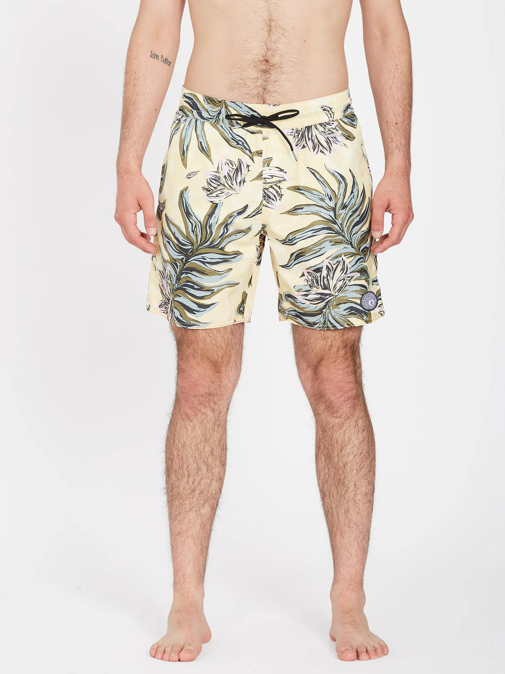 Volcom Center Print Baú 17" - Dawn Yellow