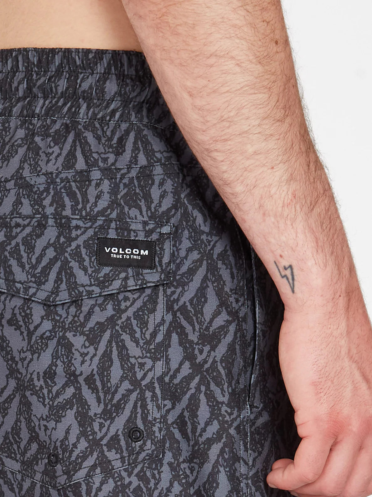 Volcom Justin Hager 17" Badeanzug - Schwarz