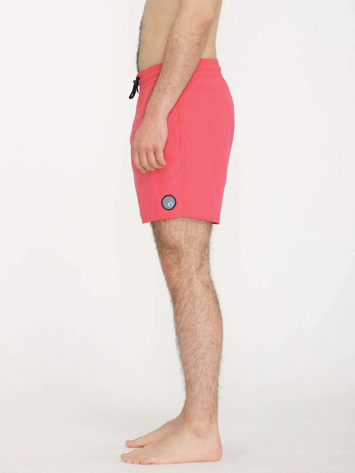 Volcom Lido Solid Trunk 16" Swimsuit - Washed Ruby