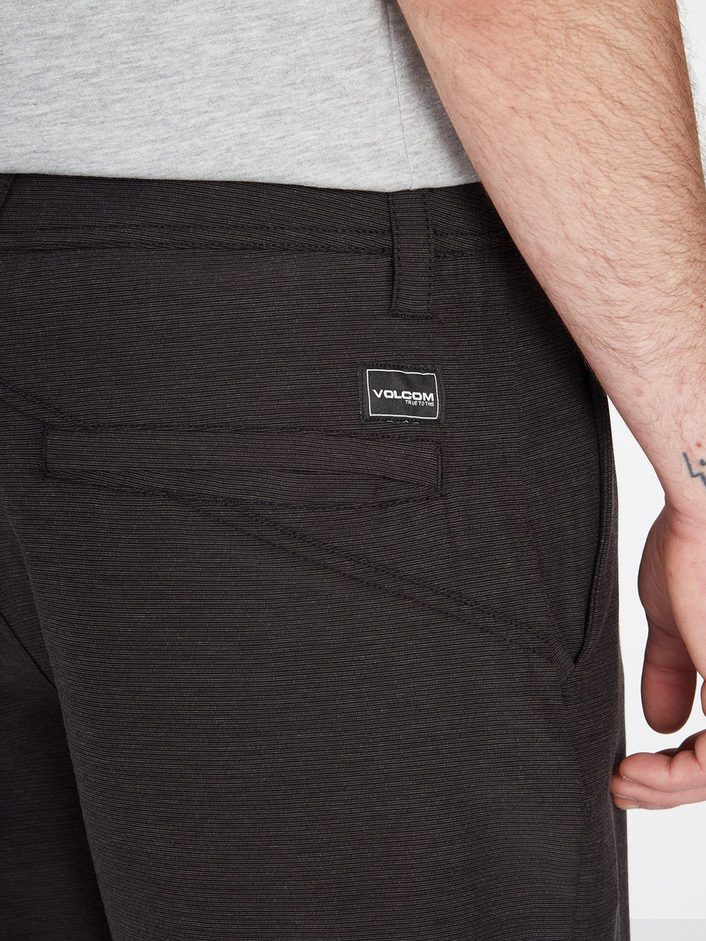 Pantalón Corto Volcom Slub Frickin Cross Shred 20" - Black