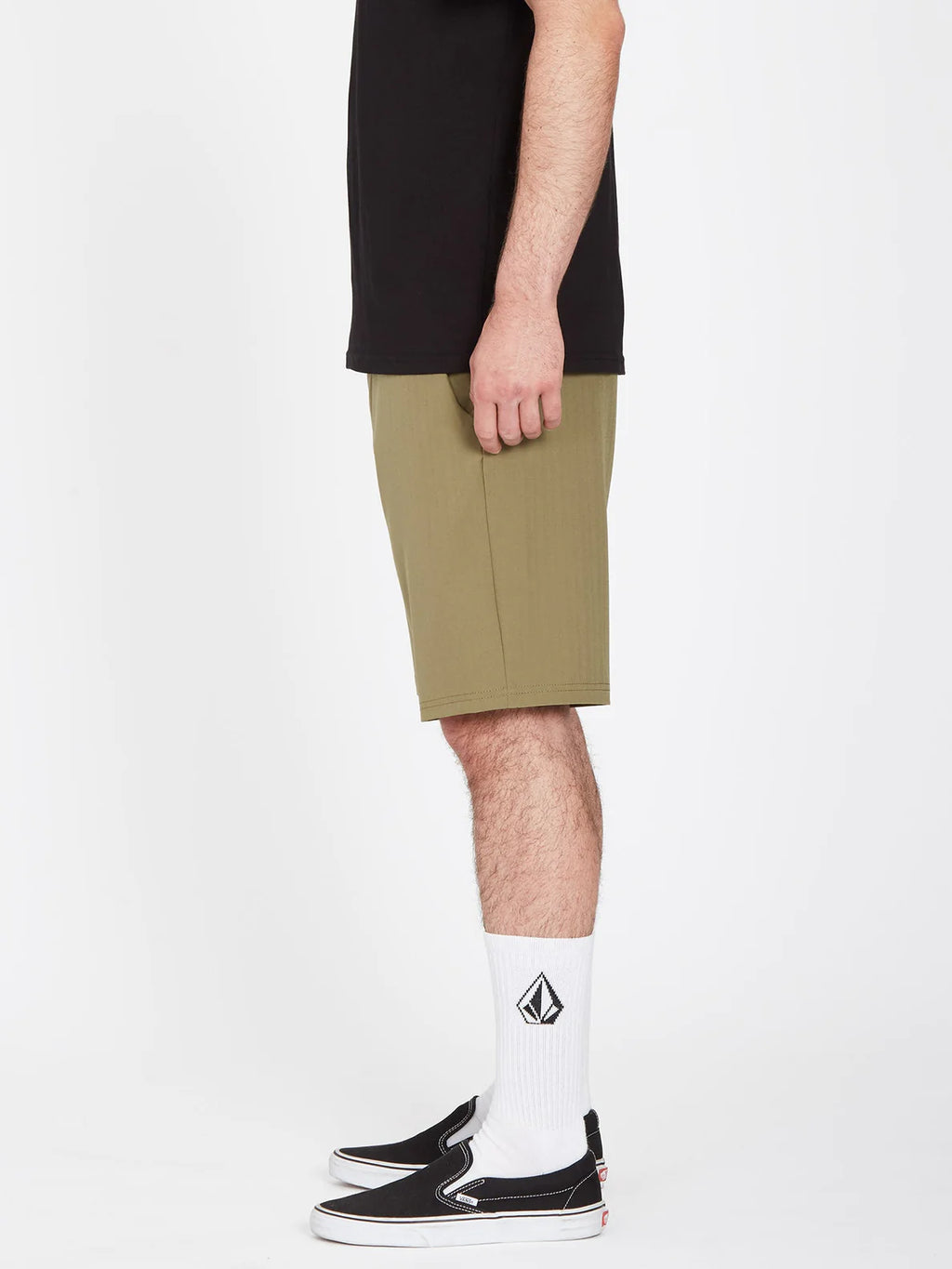 Pantalón Corto Volcom Slub Frickin Cross Shred 20" - Old Mill