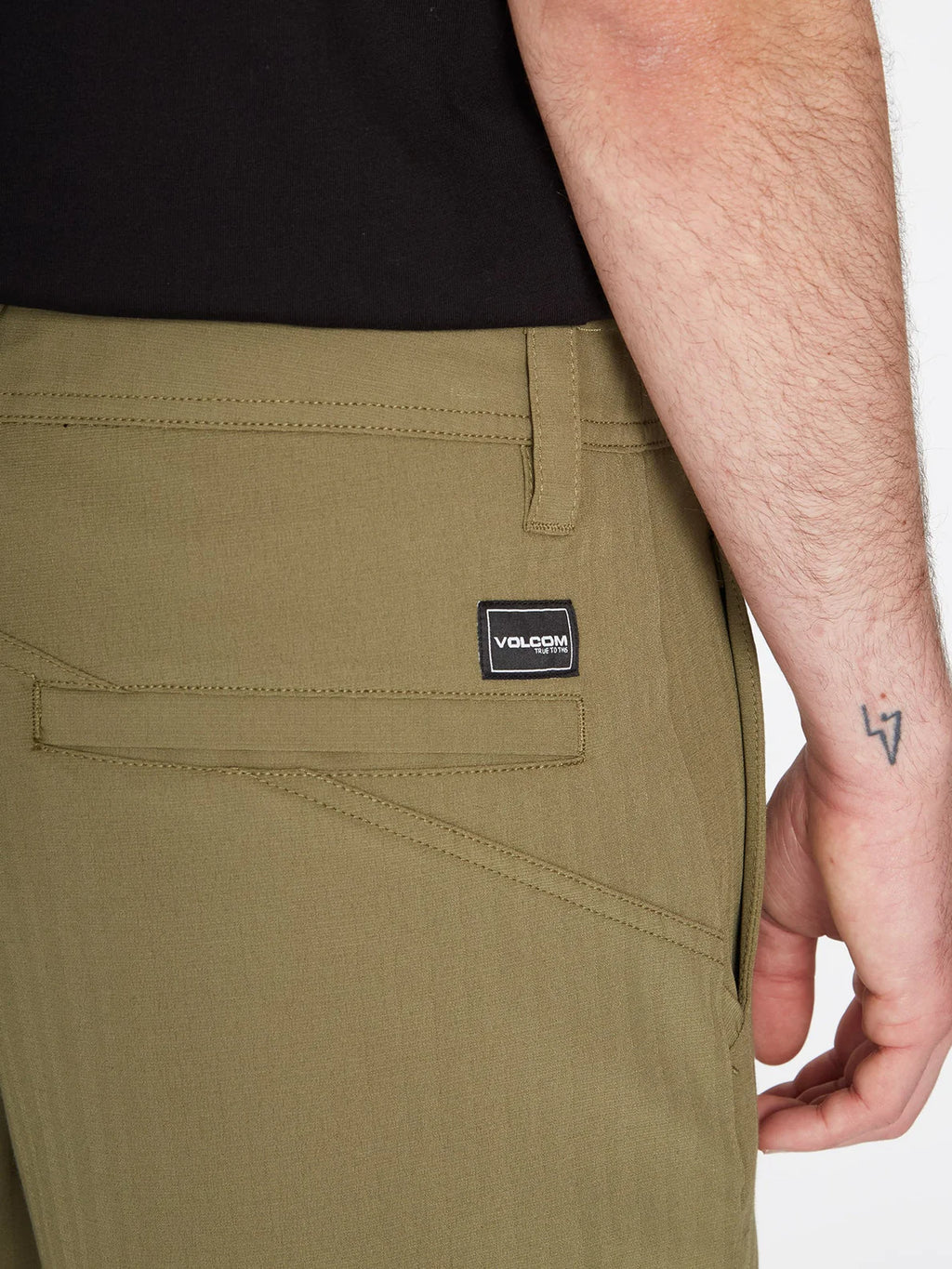 Pantalón Corto Volcom Slub Frickin Cross Shred 20" - Old Mill