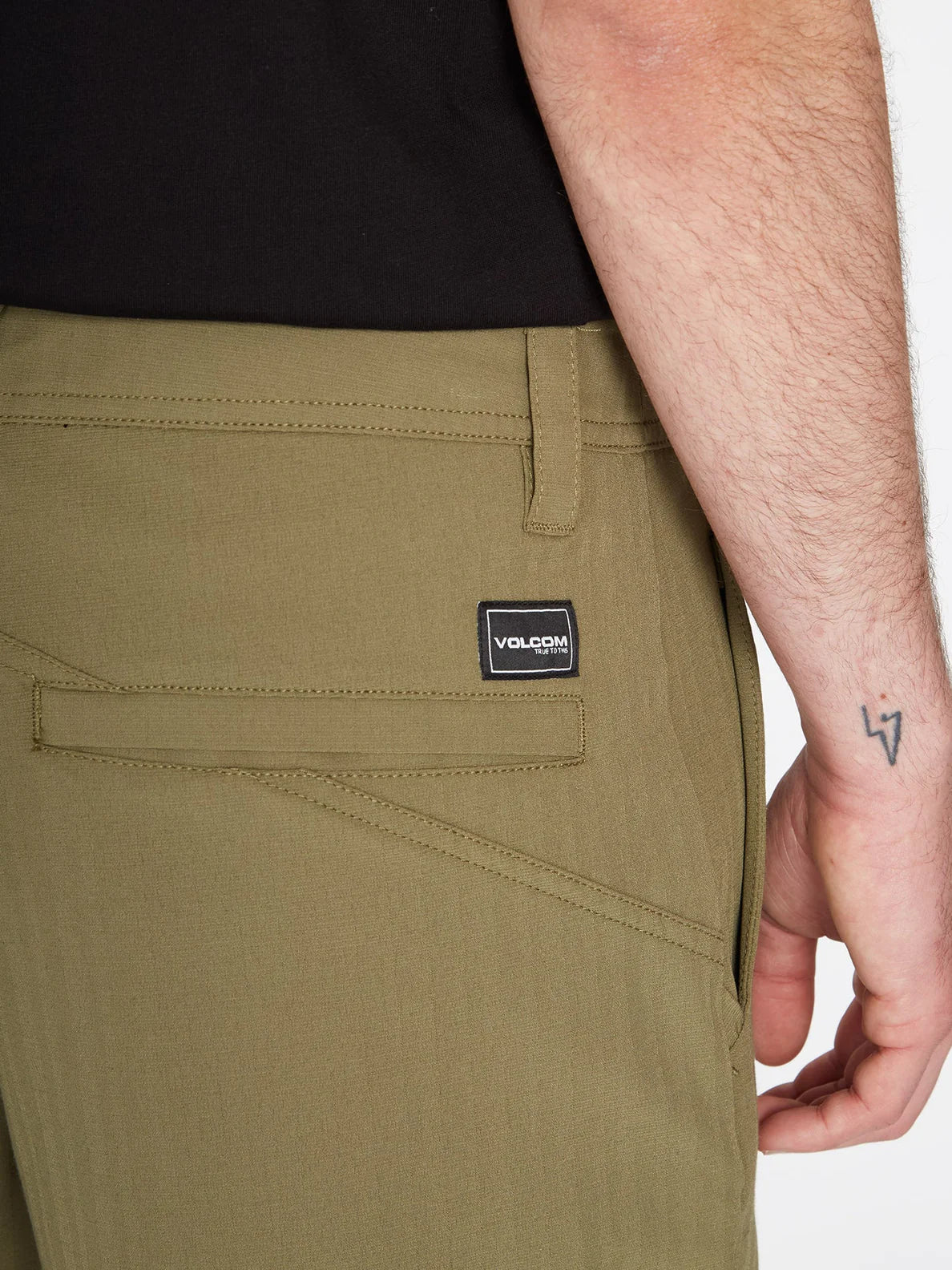 Pantalón Corto Volcom Slub Frickin Cross Shred 20" - Old Mill