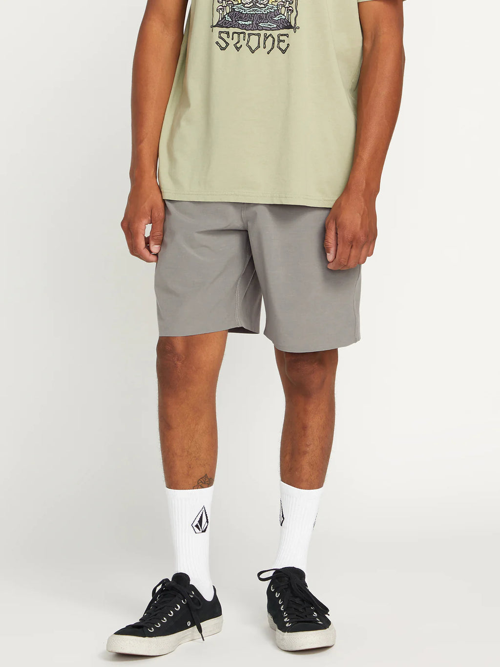 Volcom Wrecpack Hybrid 19" Shorts - Moonbean
