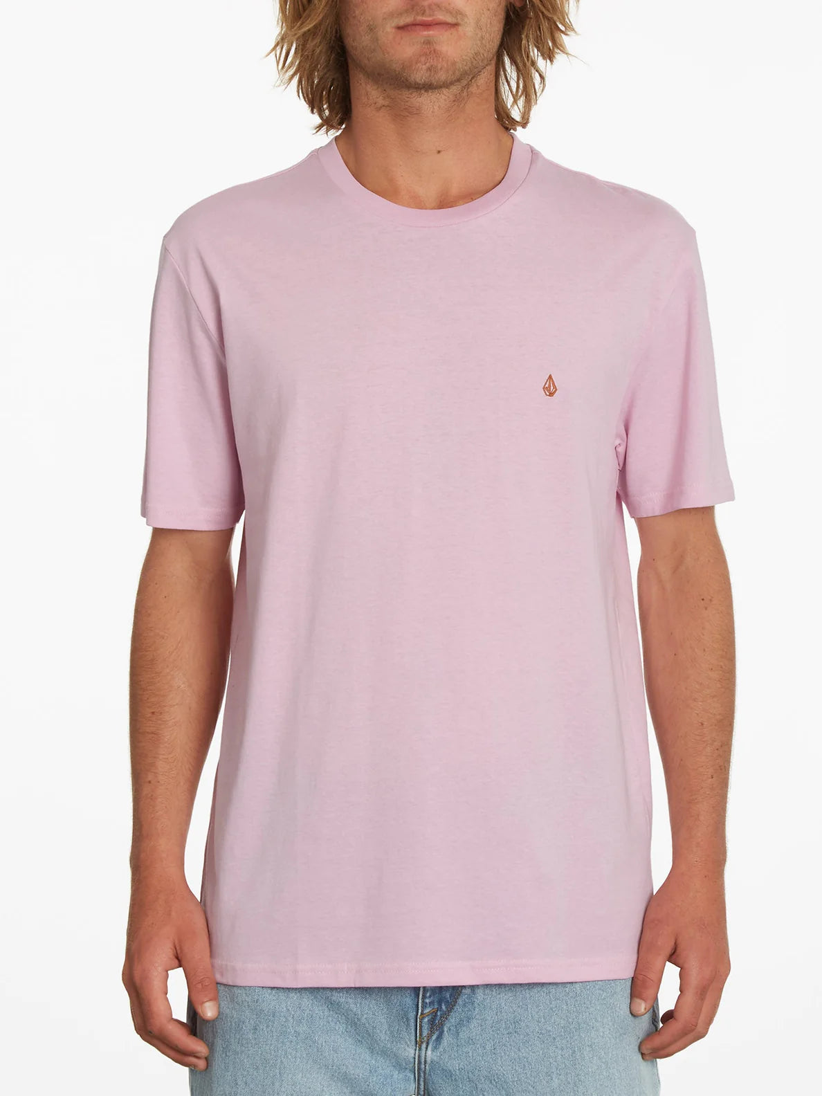 T-shirt rosa paradiso di Volcom Stone Blanks
