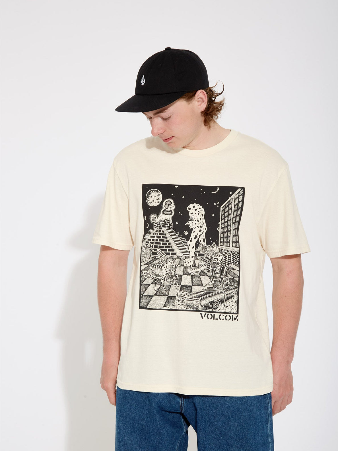 Camiseta Volcom Stone Enchantment Whitecap Grey | Camisetas de hombre | Camisetas manga corta de hombre | Volcom Shop | surfdevils.com