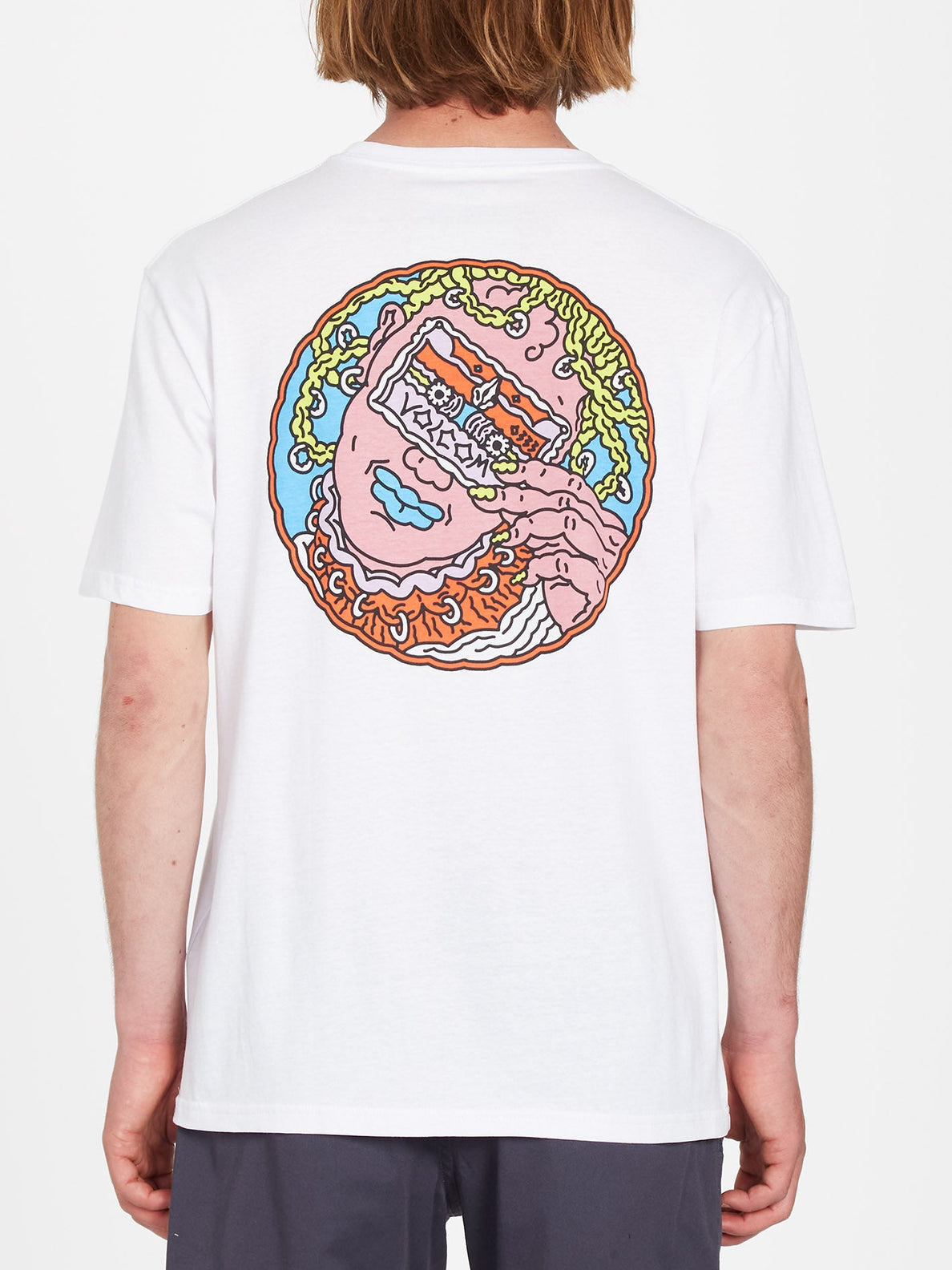 Maglietta Volcom Connected Minds bianca
