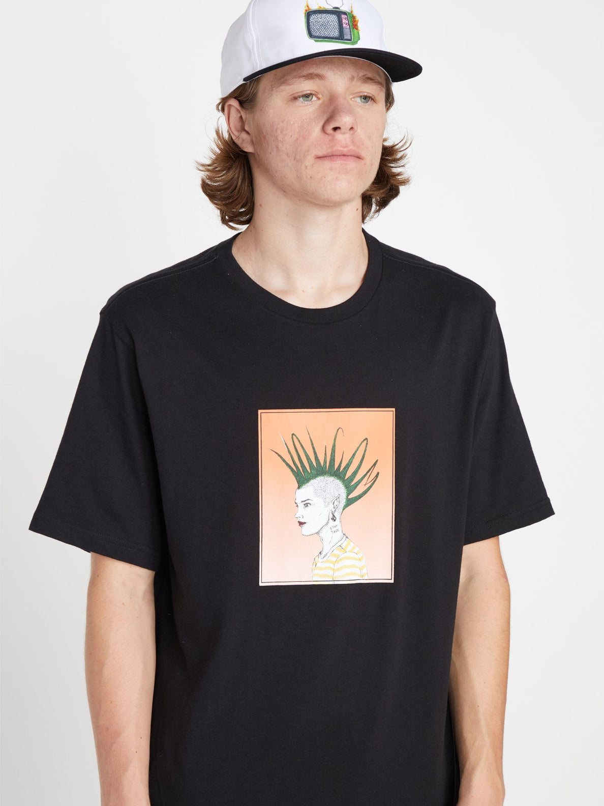 Camiseta Volcom Justin Hager Hagerhawk Black | Camisetas de hombre | Camisetas manga corta de hombre | Volcom Shop | surfdevils.com