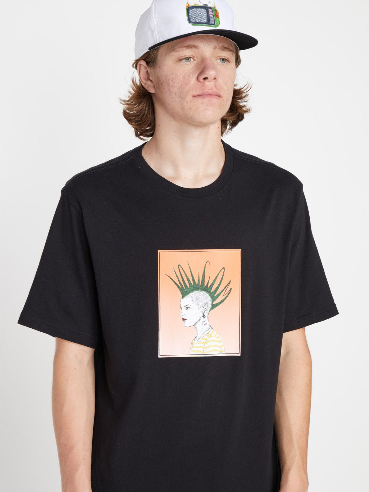 Volcom Justin Hager Hagerhawk Black T-shirt