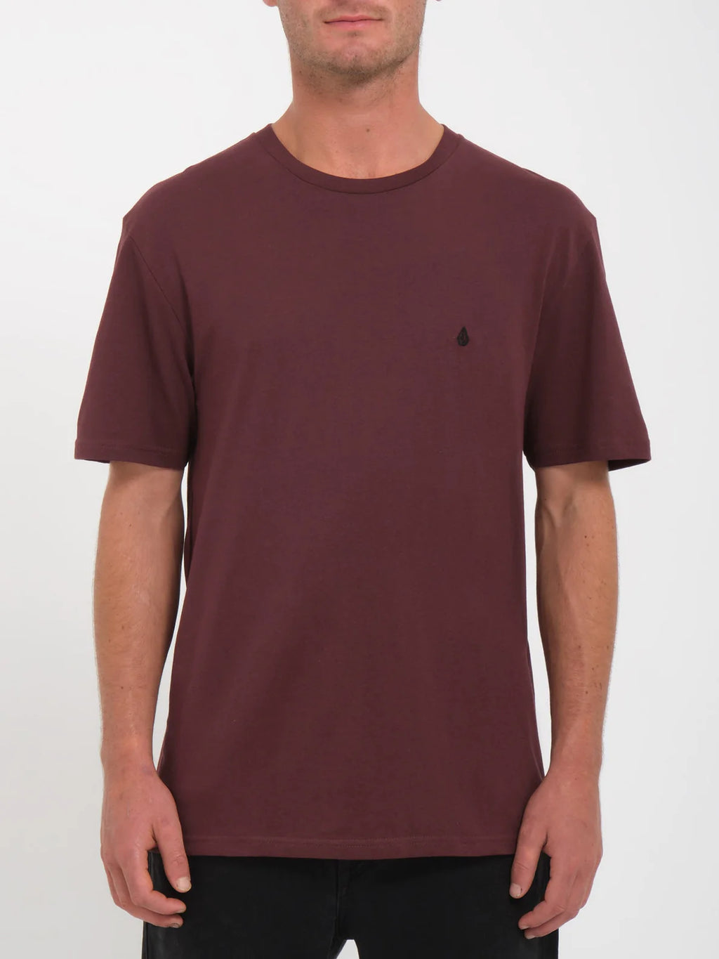 Camiseta Volcom Stone Blanks - Bitter Chocolate