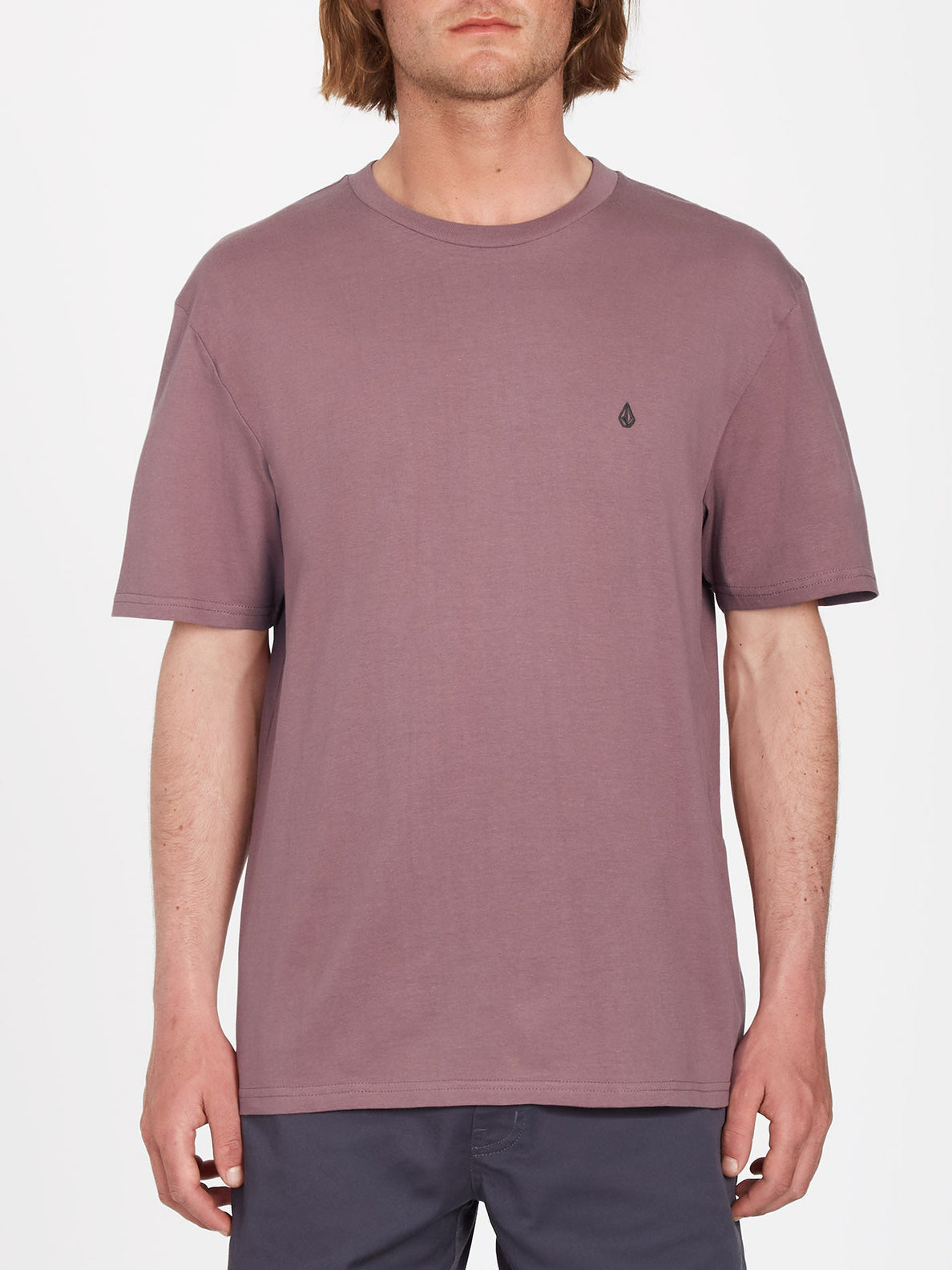 T-shirt Volcom Stone Blanks marrone bordeaux