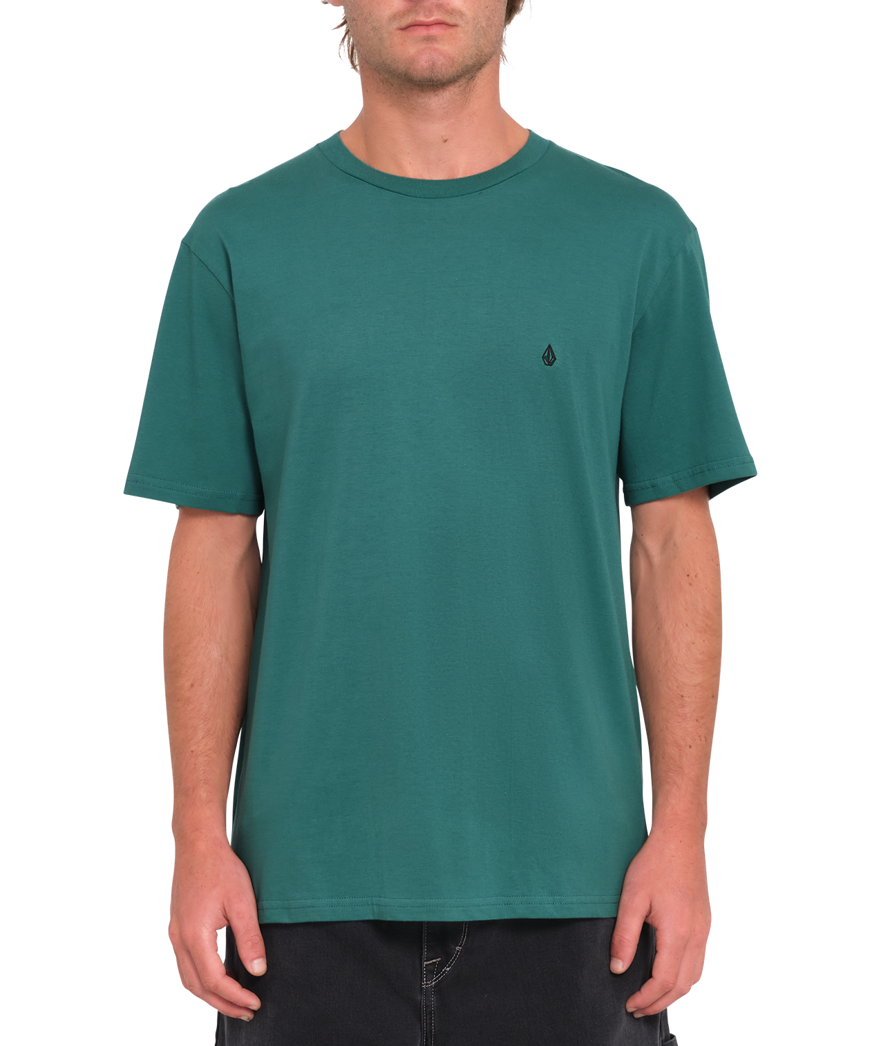 Volcom Stone Blanks Short Sleeve T-Shirt - Sea Green