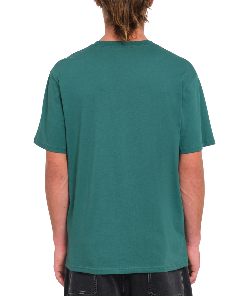 Camiseta de manga corta Volcom Stone Blanks - Sea Green