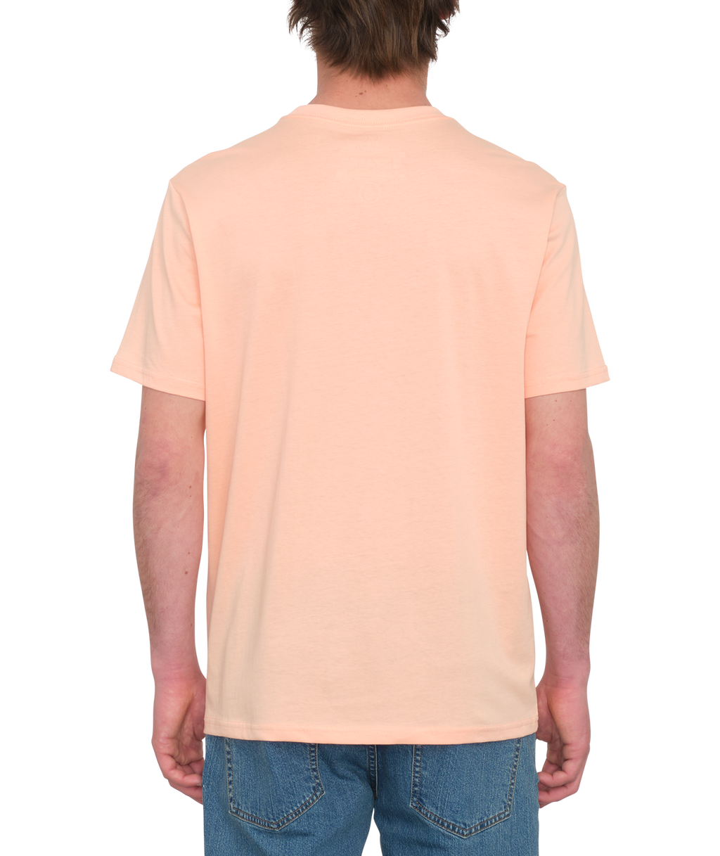 Camiseta de manga corta Volcom Stone Blanks - Salmon