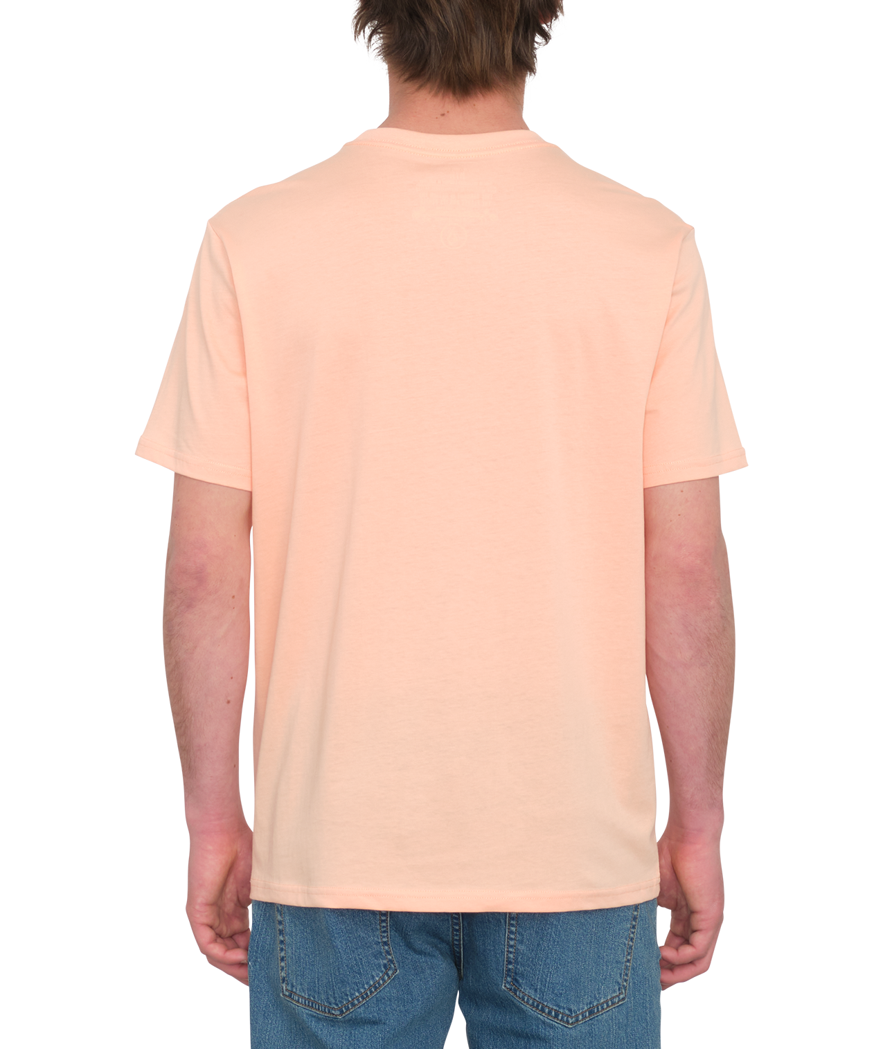 Volcom Stone Blanks Short Sleeve T-Shirt - Salmon