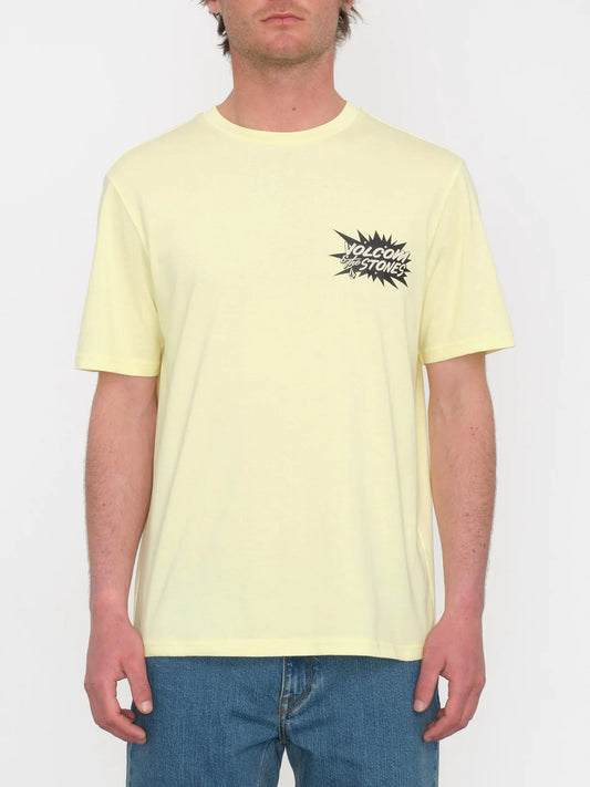 Camiseta Volcom Strange Relics - Aura Yellow