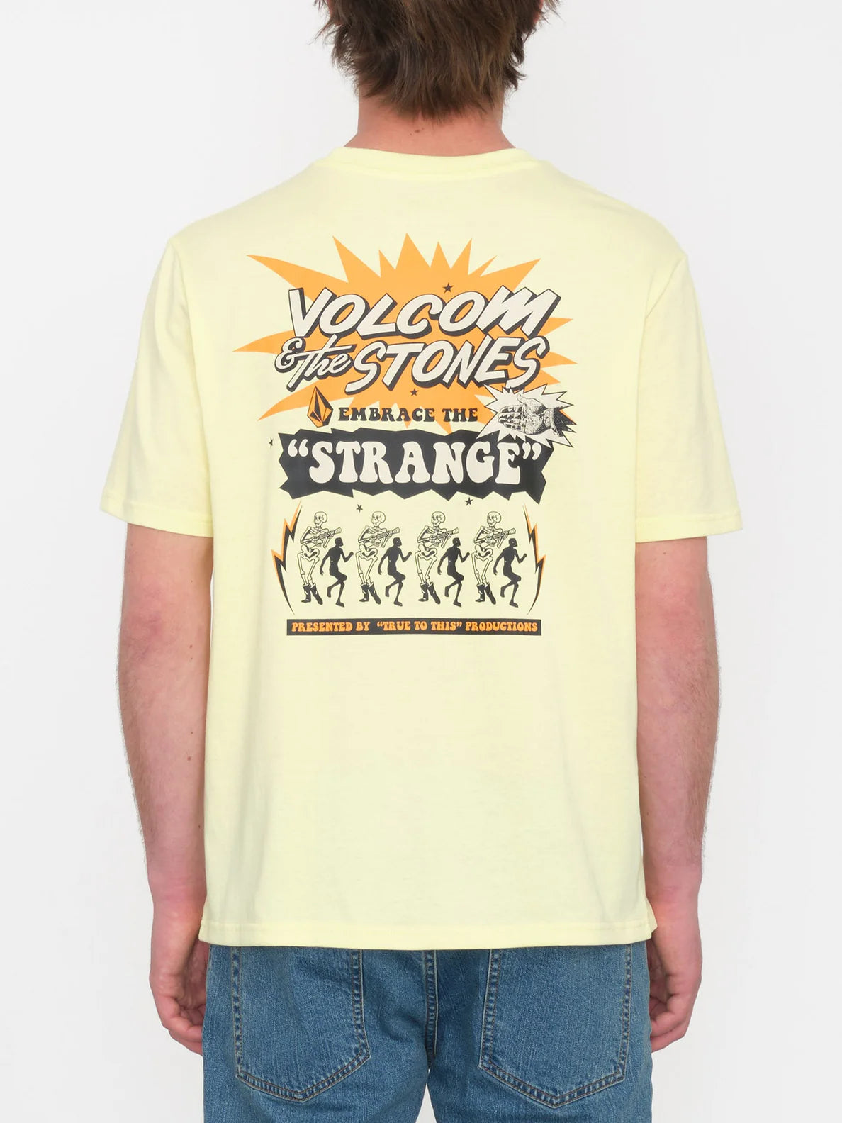 Volcom Strange Relics T-shirt - Aura Yellow