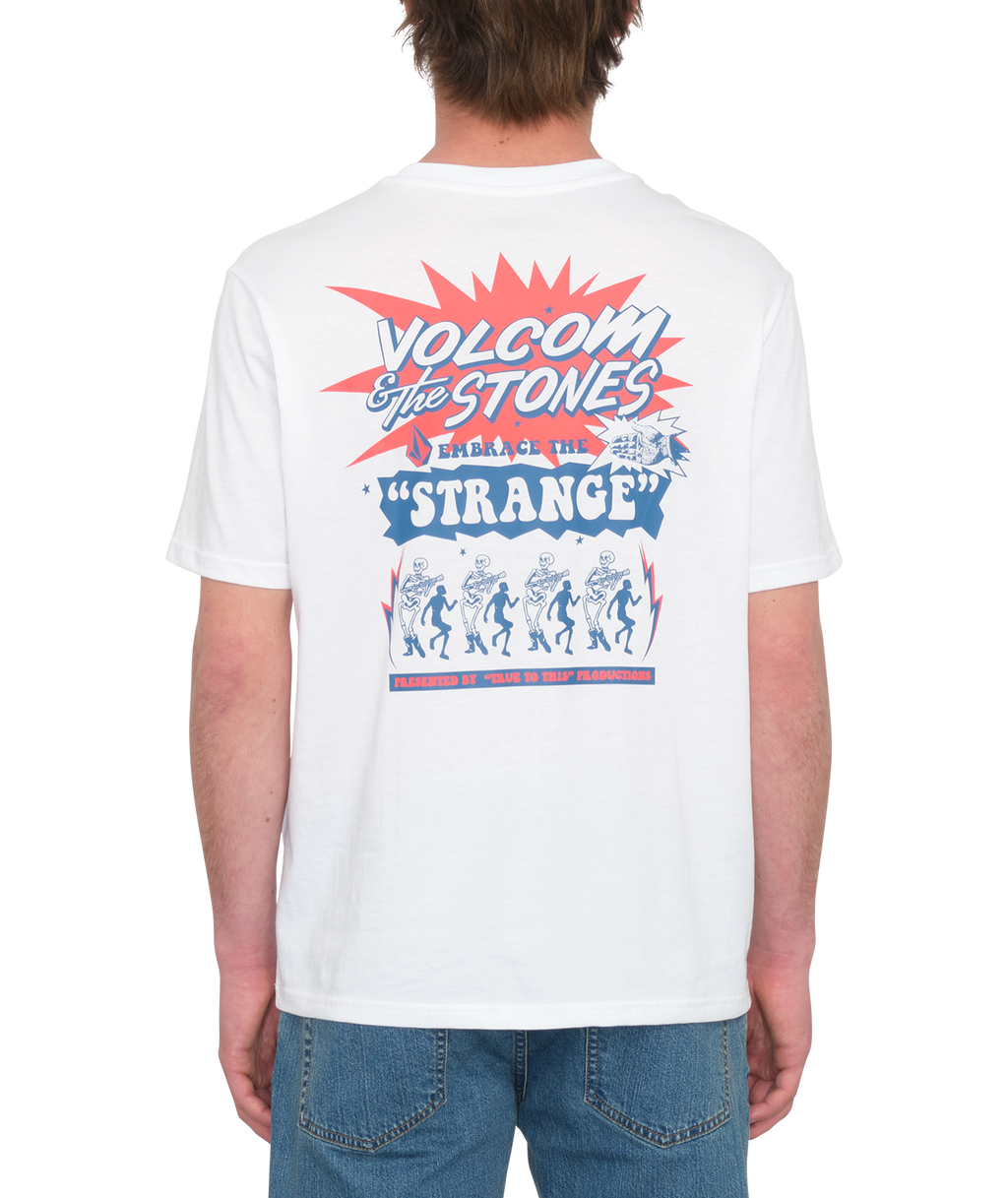 Camiseta de manga corta Volcom Strange Relics - White