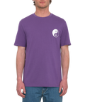 Kurzarm-T-Shirt Volcom Counterbalance - Deep Purple