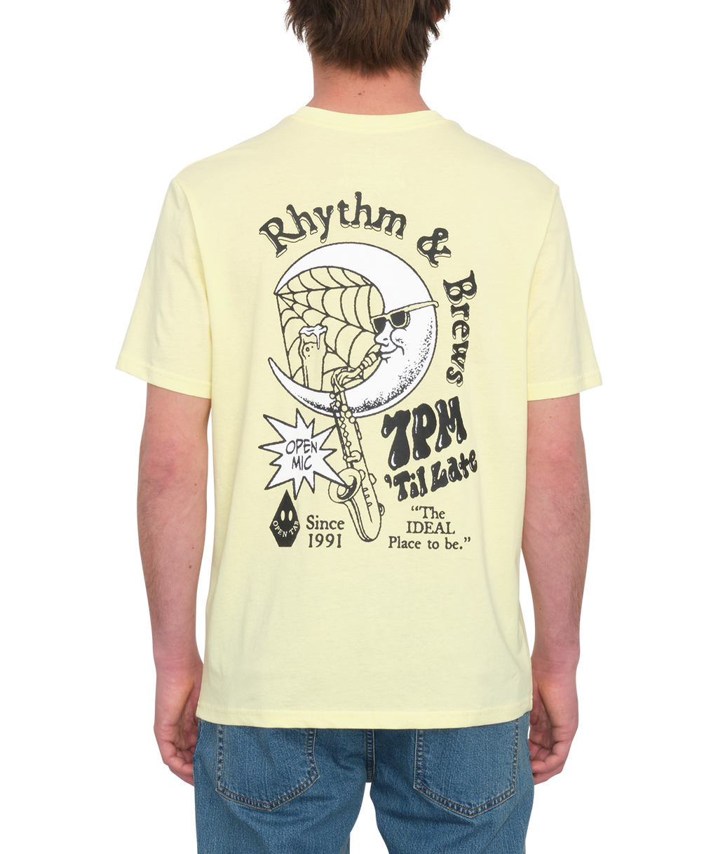 Camiseta de manga corta Volcom Rhythm 1991 - Aura Yellow