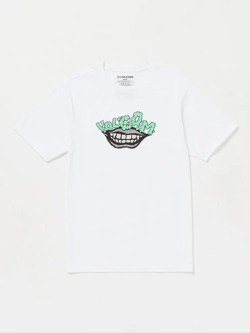 Volcom T-shirt Evil Grin - Blanc