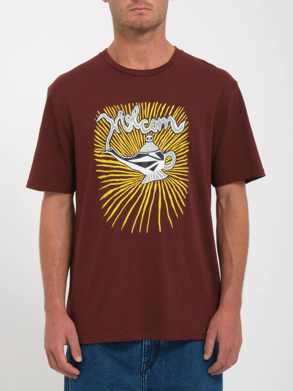 Camiseta Volcom Gonymagic - Bitter Chocolate | Camisetas de hombre | Camisetas manga corta de hombre | Volcom Shop | surfdevils.com
