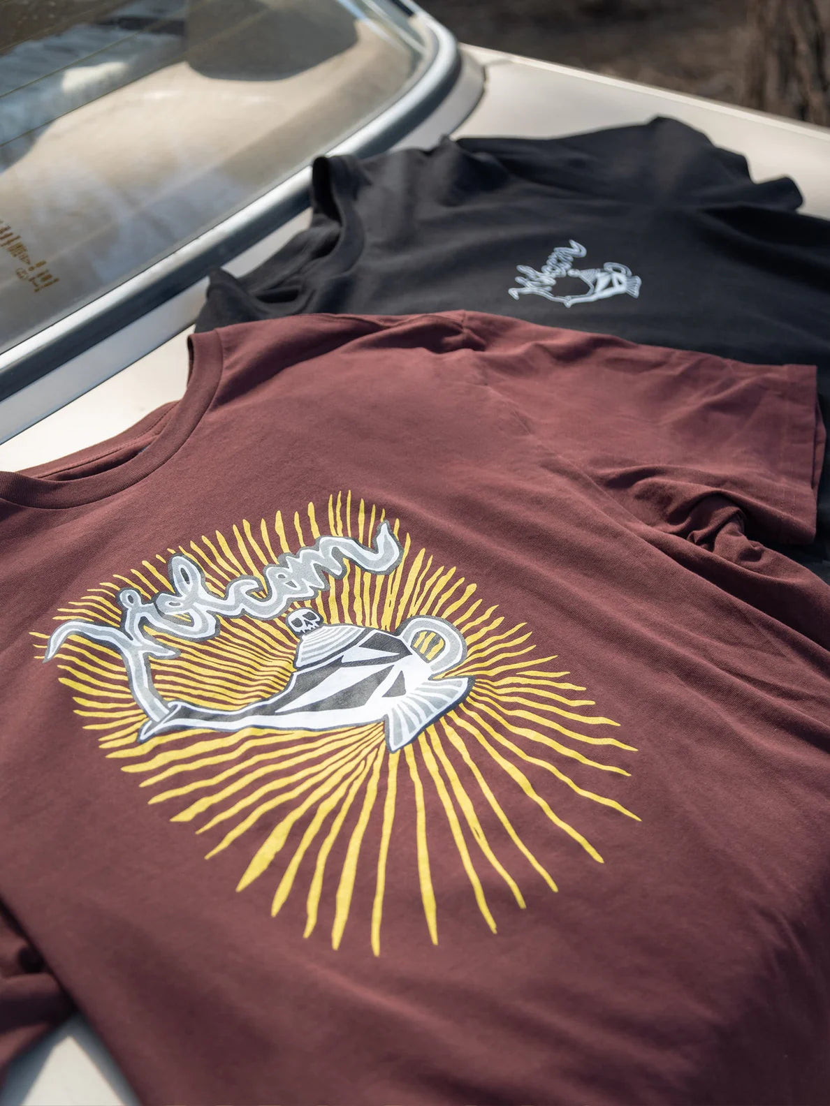 T-shirt Volcom Gonymagic - Chocolat Bitter