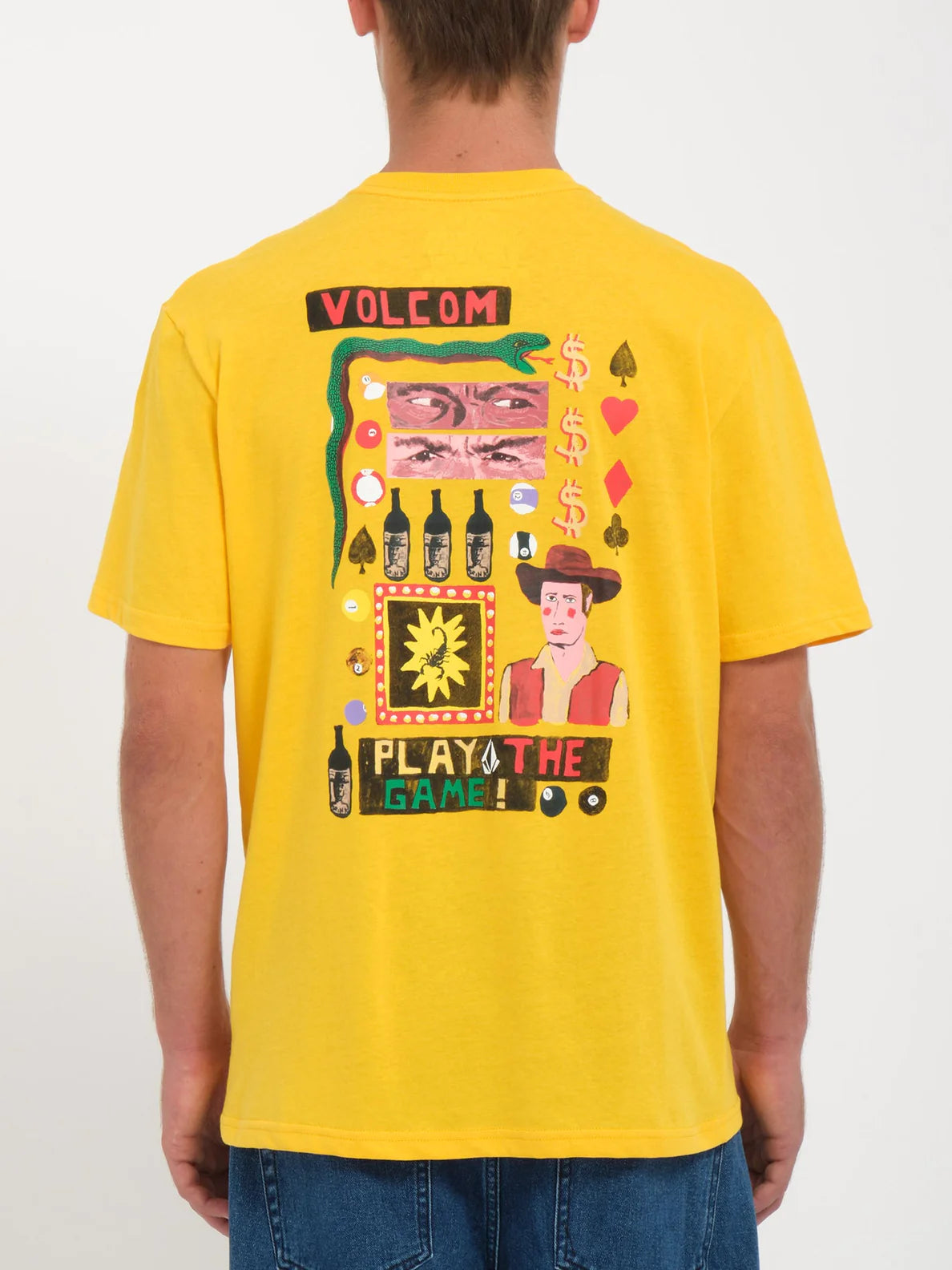 Camiseta Volcom Westgames - Citrus