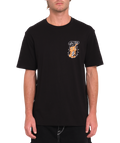 Camiseta de manga corta Volcom Santi Stoned - Black