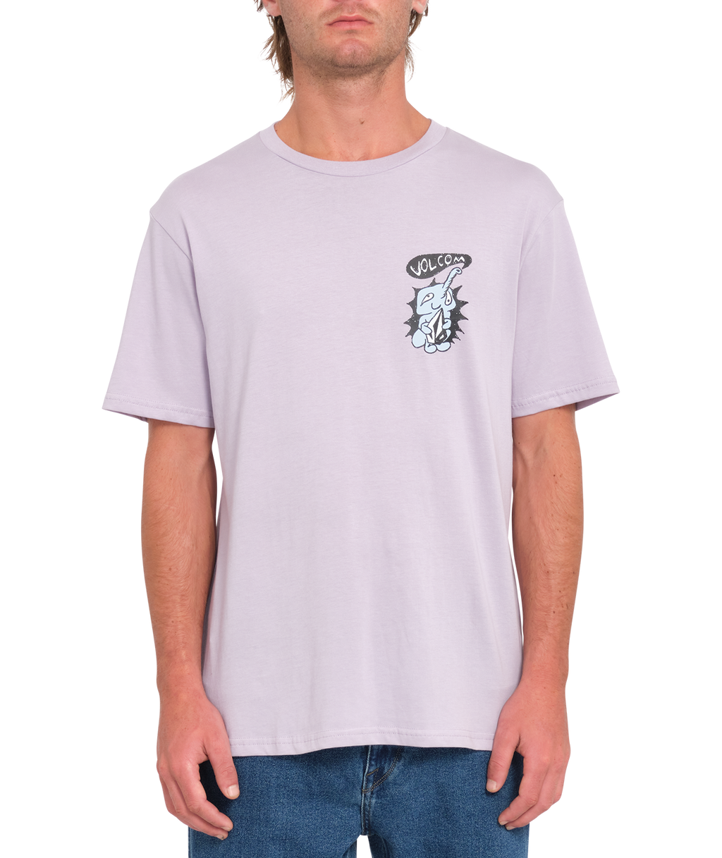 Volcom Santi Stoned Short Sleeve T-Shirt - Light Purple
