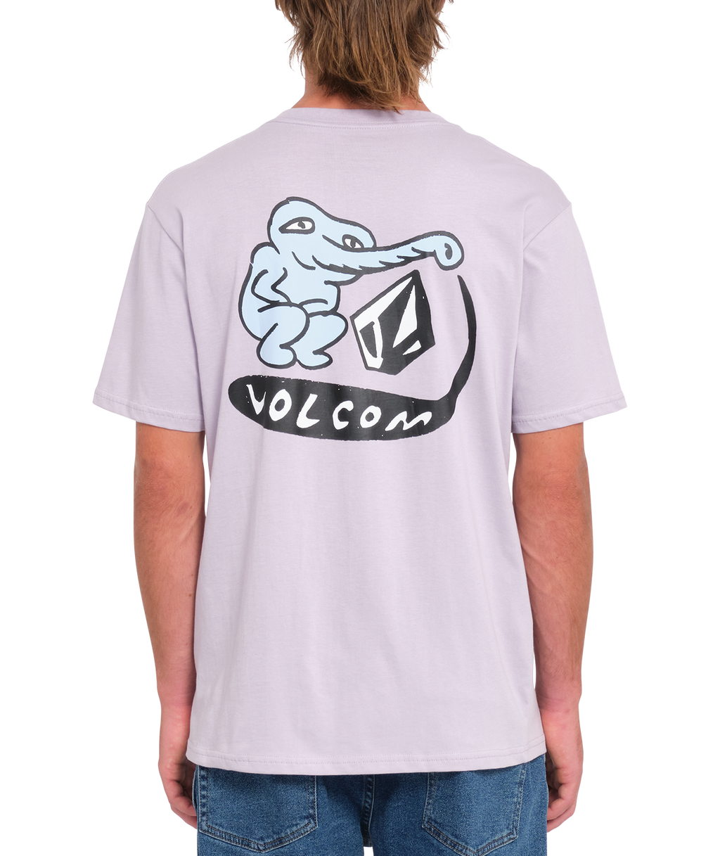 Volcom Santi Stoned Short Sleeve T-Shirt - Light Purple