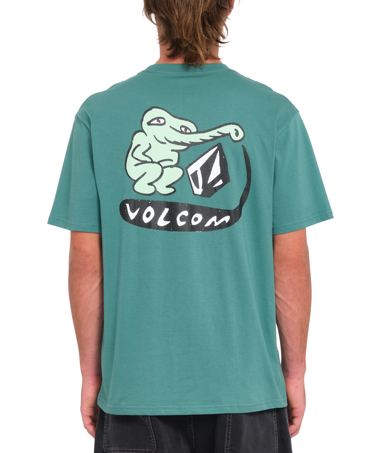 Volcom Santi Stoned Short Sleeve T-Shirt - Sea Green