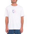 Kurzarm-T-Shirt Volcom Realusion - Weiß