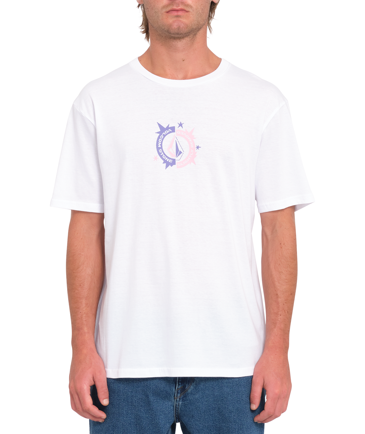 Volcom Realusion Short Sleeve T-Shirt - White