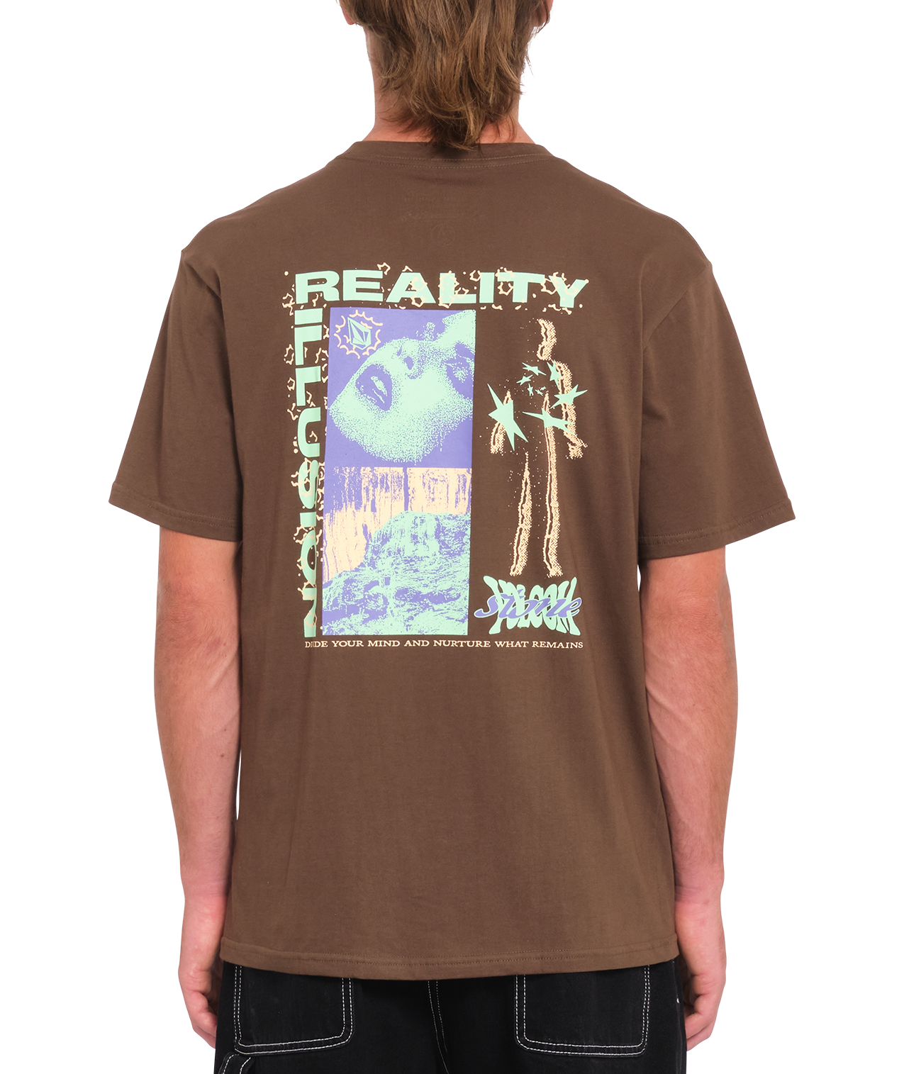 Volcom Realusion Short Sleeve T-Shirt - Wren