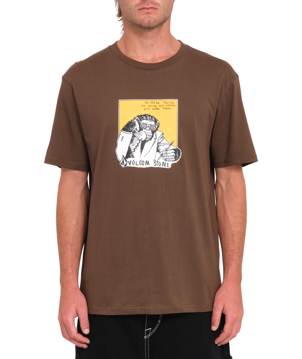 Camiseta de manga corta Volcom Chimp - Wren