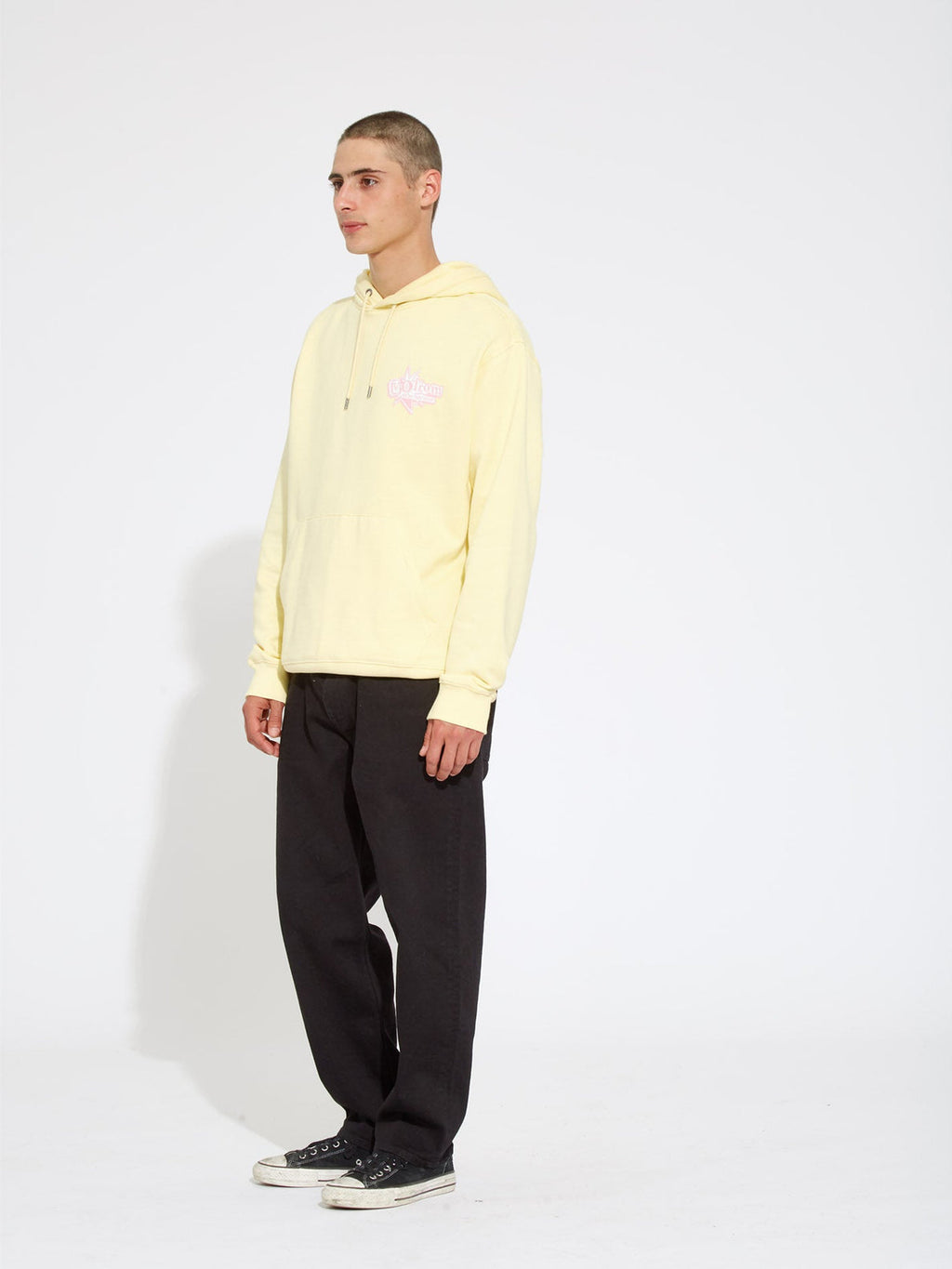 Volcom V Entertainment Dawn Yellow Hoodie
