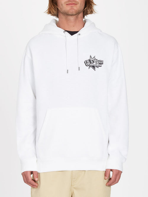 Sweat à capuche blanc Volcom V Entertainment Dawn