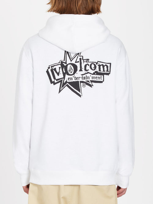 Sweat à capuche blanc Volcom V Entertainment Dawn