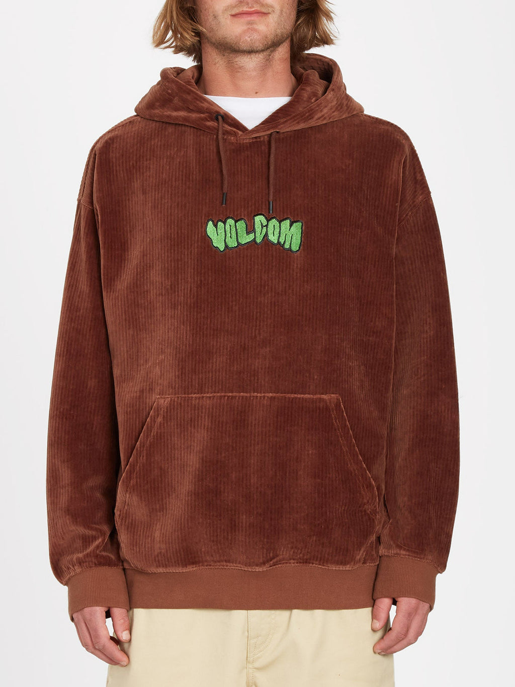 Volcom Distone Donkey Brown Hoodie