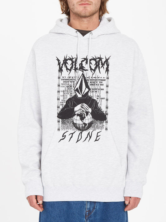 Sudadera con capucha Volcom Edener Heather Grey