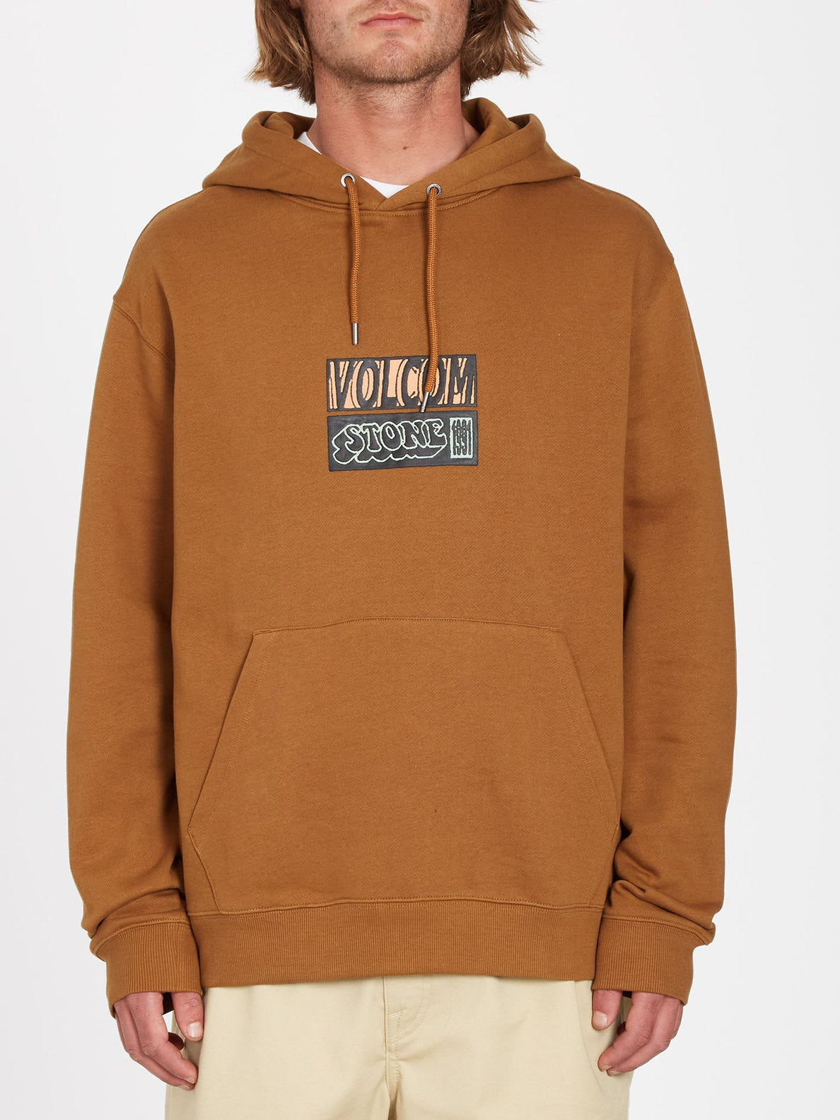 Sweat à capuche en caoutchouc Volcom Puffstone