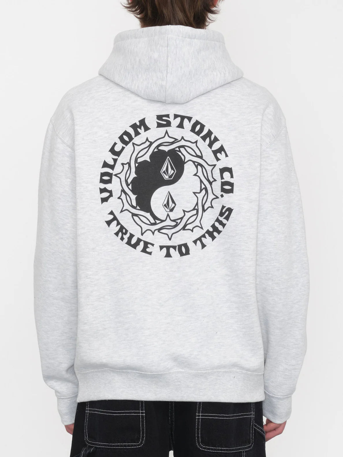 Sweat à capuche Volcom Watanite - Bone Heather | Nouveaux produits | Produits les plus récents | produits les plus vendus | Produits les plus vendus | surfdevils.com