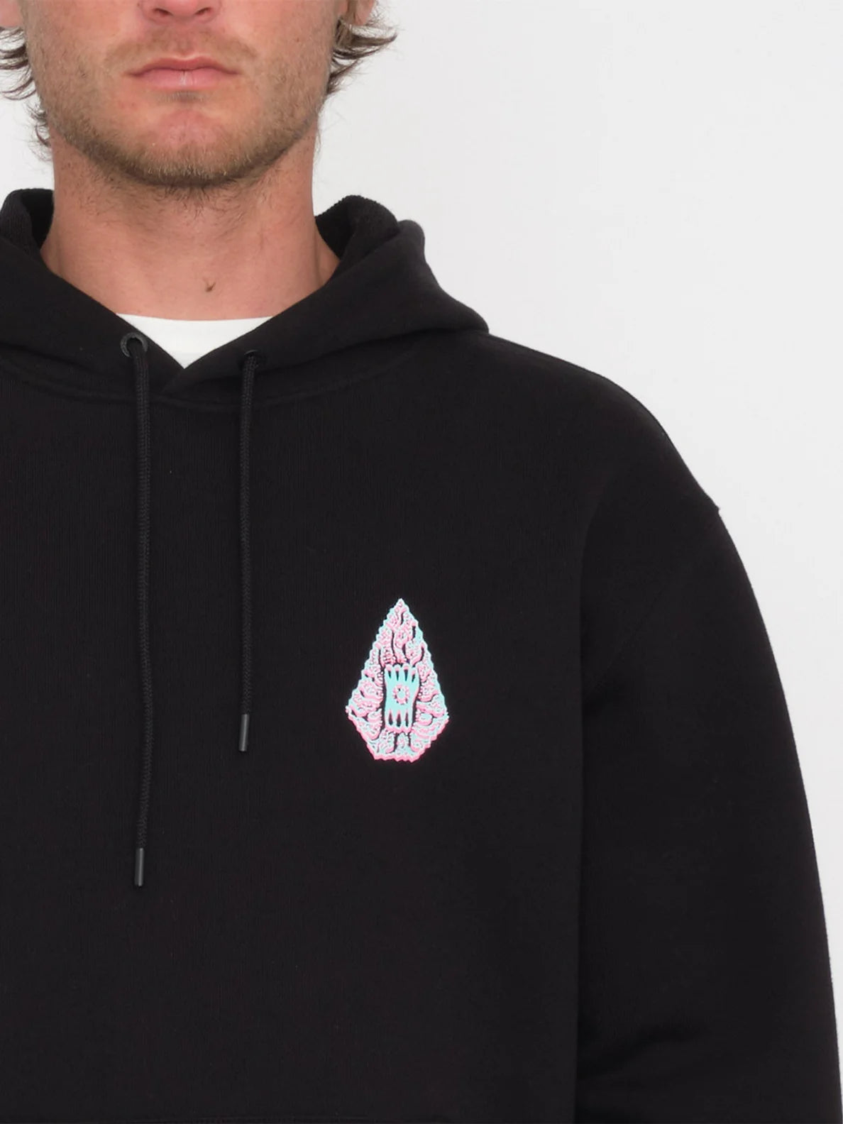 Sudadera Volcom Fa Tetsunori Po - Black